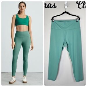 Everlane The Perform 24/7 Ankle Legging in Soft Green Size XXL NEW